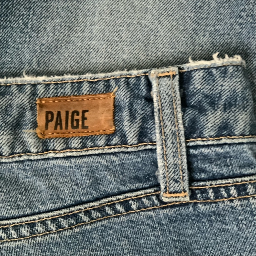 PAIGE Jeans Porter Blue Size 27 - Picture 12 of 13
